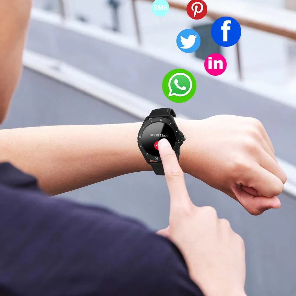 Elegiant C520 Reloj Resistente Al Agua para Hombres Mujeres Smartwatch Sport Pulsera Conectada 24 Modos Deportivos.