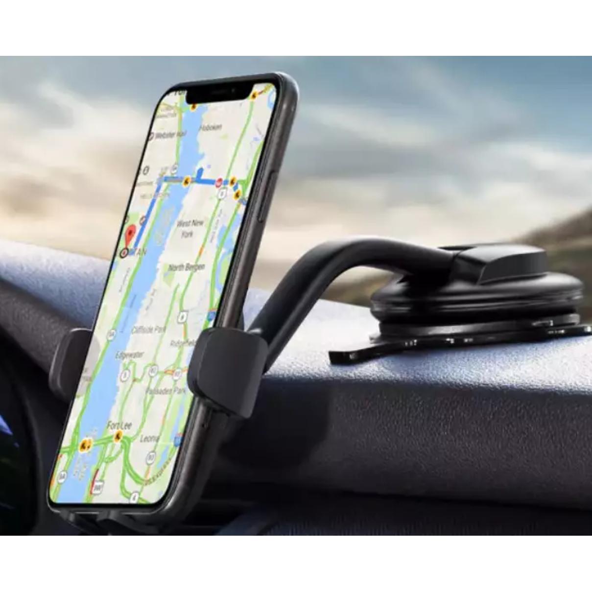 Aukey HD-C50 Soporte magnético para teléfono móvil para automóviles, rotación de 360 °, tablero de instrumentos