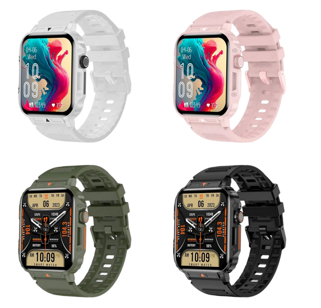LIGE Reloj inteligente para Hombre y Mujer, accesorio de pulsera resistente al agua IP68 con pantalla de 1,95 pulgadas, Smartwatch con funcion de seguimiento de actividad deportiva y salud