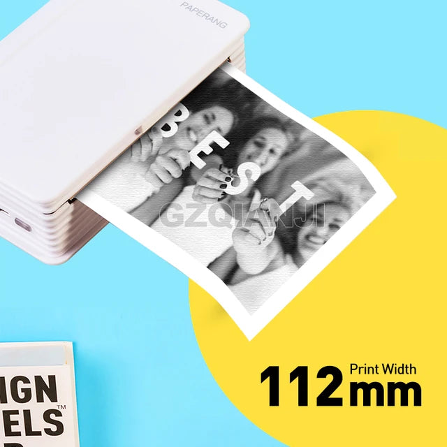 PAPERANG Mini impresora portatil de bolsillo, maquina de impresion termica, Compatible con Android, iOS y Windows