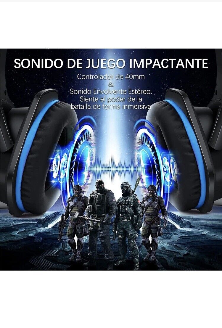 CASCOS GAMING DIADEMA  YINSAN TM-8 PARA PLAYSTATION 4 Y 5 Y PARA ORDENADORES