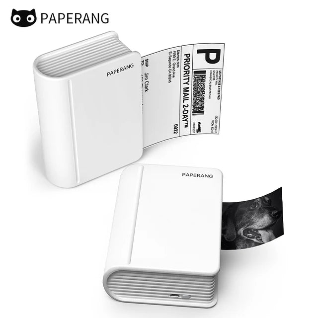PAPERANG Mini impresora portatil de bolsillo, maquina de impresion termica, Compatible con Android, iOS y Windows