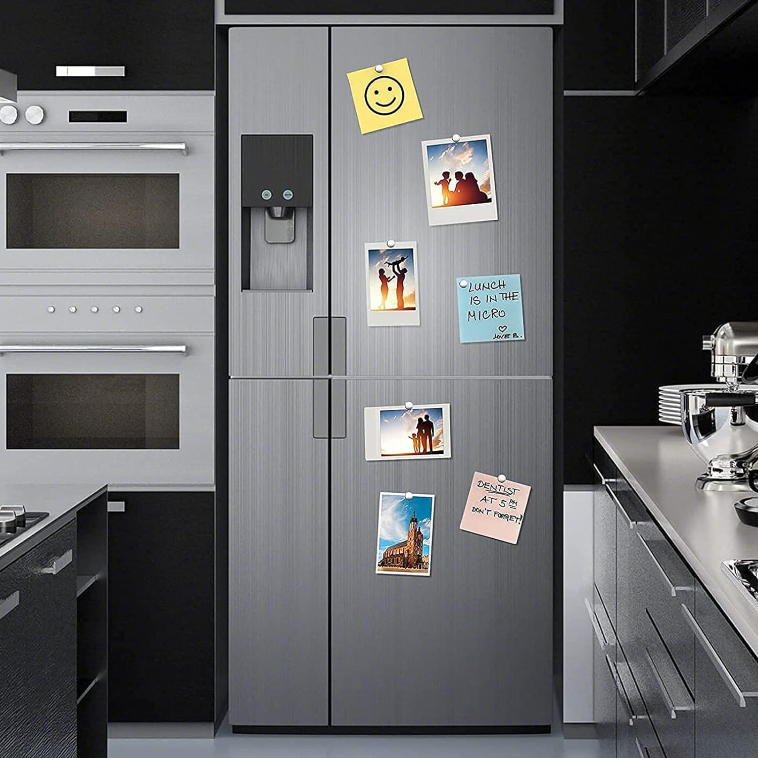 UTOMAG Imanes de Neodimio, 8 x 1 mm Y 6x2 mm Imanes de Disco de Nevera Extrem Imán Fuerte para Artesanías, Manualidades, Hobbies, Puerta, Pizarra, Mapa, Protector, Nevera (100 Piezas)