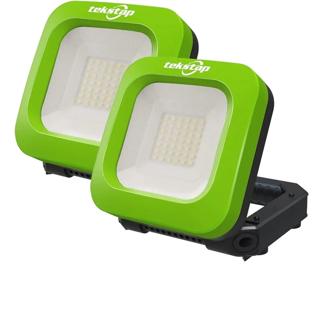 2 Paquetes de luz LED recargable Para trabajo o camping, 1000 lúmenes, luces magnéticos, portátil, gancho para colgar y 3 modos, resistente al agua IP65 para reparación de automóviles, foco para camping, emergencia (azul y verde y naranja)