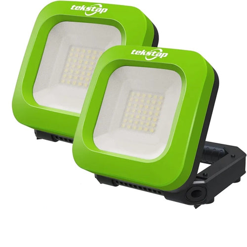 2 Paquetes de luz LED recargable Para trabajo o camping, 1000 lúmenes, luces magnéticos, portátil, gancho para colgar y 3 modos, resistente al agua IP65 para reparación de automóviles, foco para camping, emergencia (azul y verde y naranja)