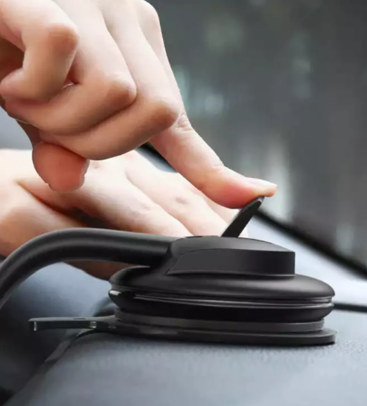 Aukey HD-C50 Soporte magnético para teléfono móvil para automóviles, rotación de 360 °, tablero de instrumentos