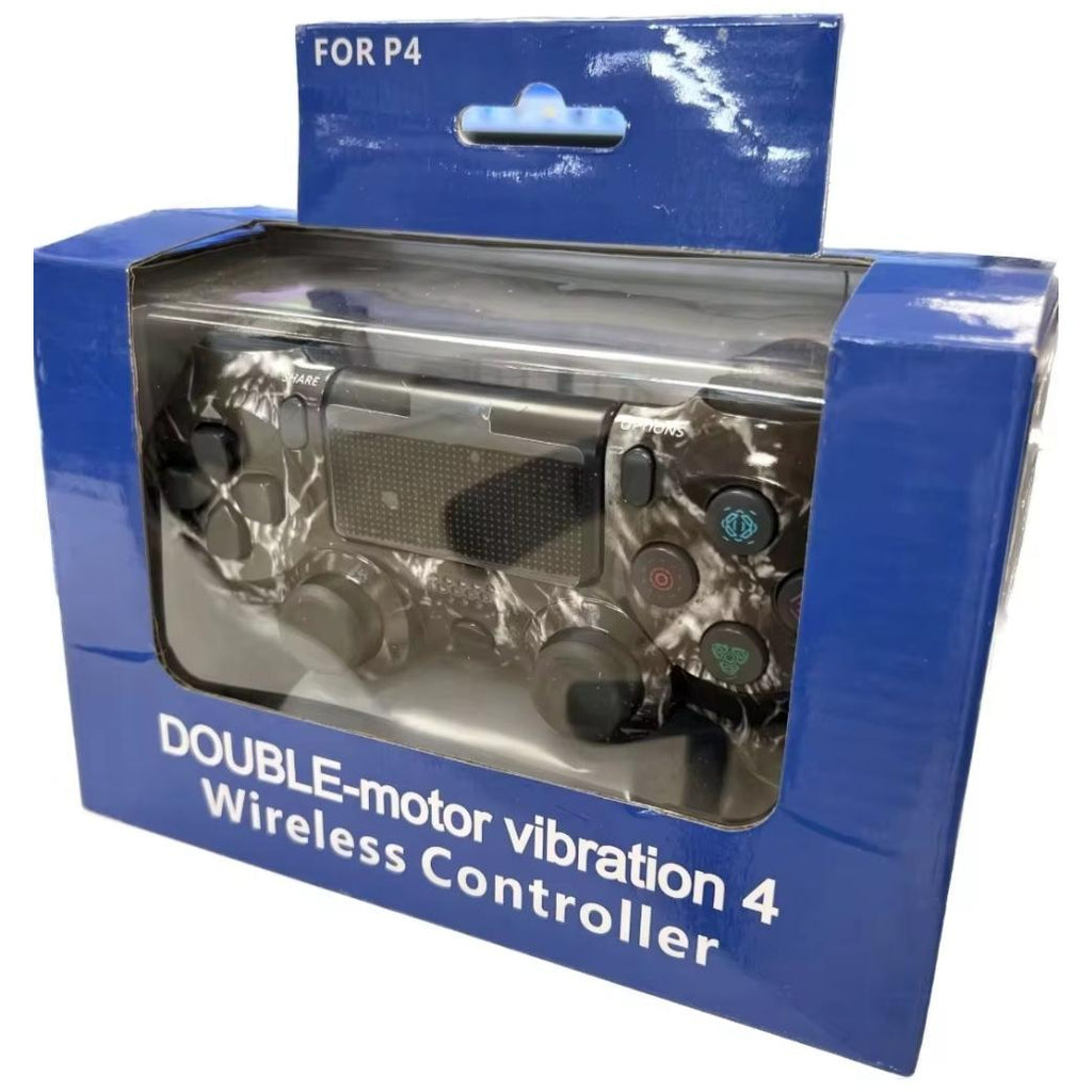 Mando inalámbrico sin cable para PS4  de doble vibración mando para PlayStation 4 de  Computer entertainment olor negro