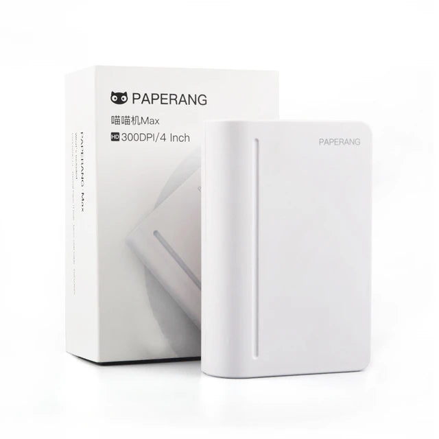 PAPERANG Mini impresora portatil de bolsillo, maquina de impresion termica, Compatible con Android, iOS y Windows