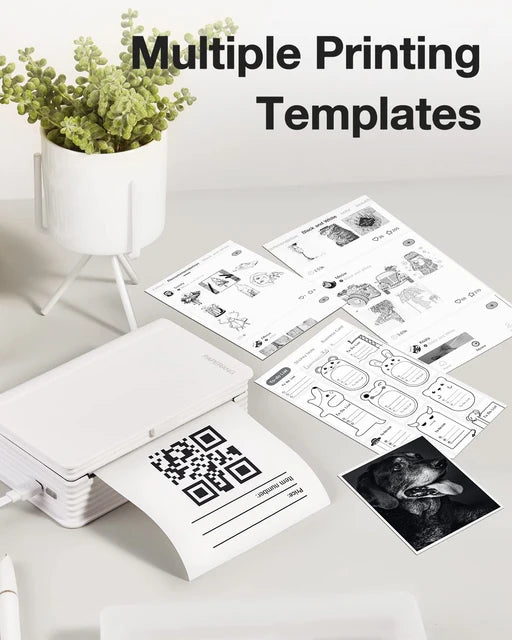 PAPERANG Mini impresora portatil de bolsillo, maquina de impresion termica, Compatible con Android, iOS y Windows