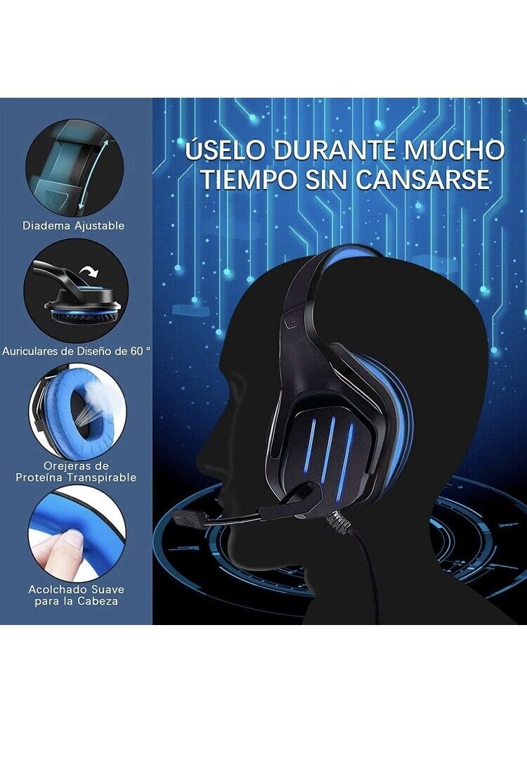 CASCOS GAMING DIADEMA  YINSAN TM-8 PARA PLAYSTATION 4 Y 5 Y PARA ORDENADORES